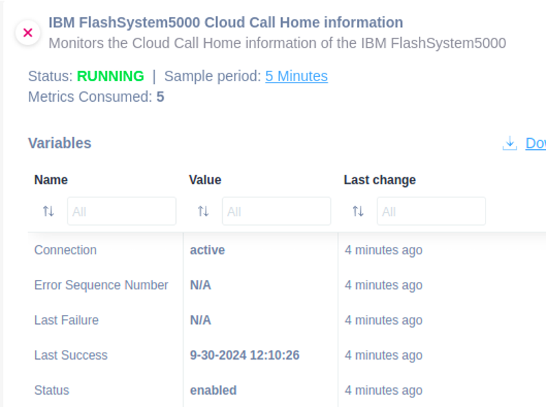 IBM FlashSystem 5000 Cloud Call Home